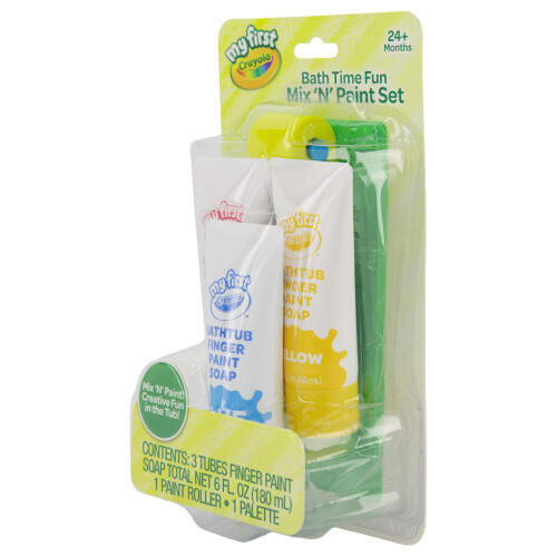 Crayola Crayola Badborstel- en vingerverfzeepset 1