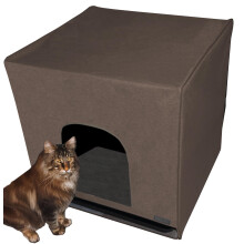 Pet Gear Pro Pawty voor katten met lade Maak een einde aan verspreid kattenbakvulling Opvouwbare, gemakkelijk te reinigen kattenbak niet inbegrep