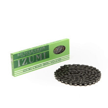 Izumi 1/2     1/8 ES410 116 Glieder Single Speed Kette Schwarz