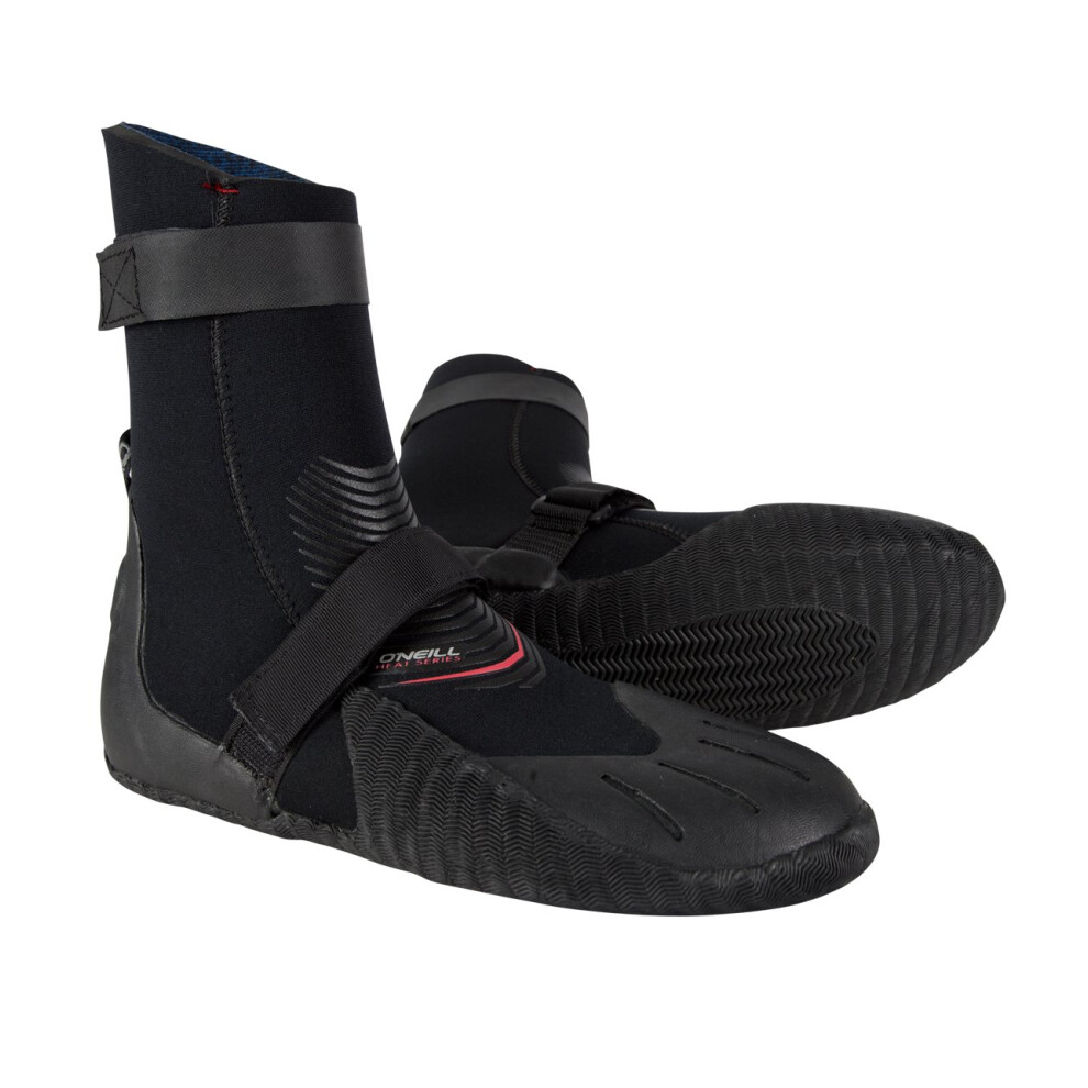 O'Neill Heat 5mm Round Toe Booties Black 8