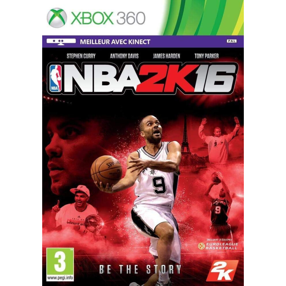 Nba 2K16 - Xbox 360 (Renewed) 760575175953