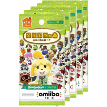 Animal Crossing-Karte amiibo [Animal Crossing-Serie] 5er-Pack-Set