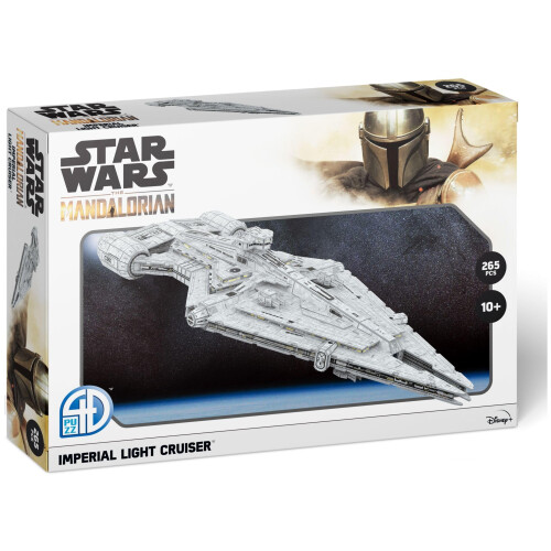 4D-stadsgezicht Star Wars 3D-papiermodelsets (Imperial Light Cruiser)