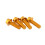 Wolf Tooth Precision Anodized Water Bottle Pernos - 4 PC. Oro 1