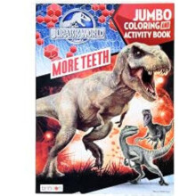 Bendon Publishing Jurassic World 80 stron Kolorowanka 50780UPD