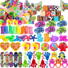 52 Pcs Party Favors for Kids 4-8 Birthday Gift Toys Goodie Bag Stuffers Treasure Box Carnival Prizes Gifts Classroom Pinata Bags Filler Boys