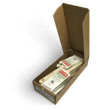 Wooster Brush 5221 2,5 tuuman hopeakärkikulmainen sivellin 6 kappaleen pakkaus