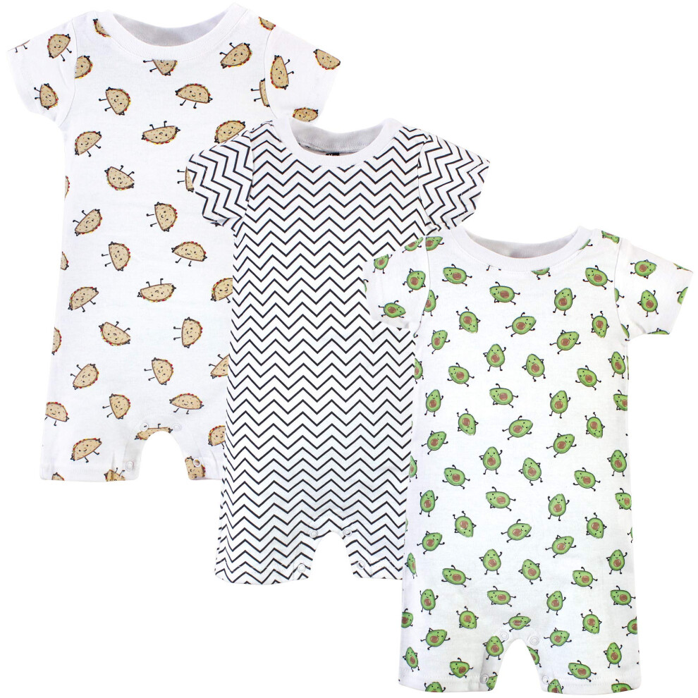 Hudson Baby Unisex Cotton Rompers Aliviado 9-12 Mesi-image