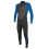 O'Neill Reactor-2 3/2mm Back Zip Full Wetsuit, Black/Ocean, 12 3