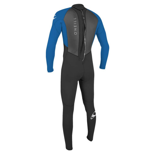 O'Neill Reactor-2 3/2mm Back Zip Full Wetsuit, Black/Ocean, 12 1