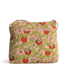 Vera Bradley Premium katoenen originele hipster-crossbody met rits Tomato Vines