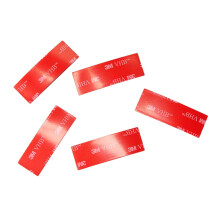 3M VHB Mounting Tape 4905 2"""" x 2"""" 5 Pieces Clear Double-Sided Permanent High Strength Long-Term Durability