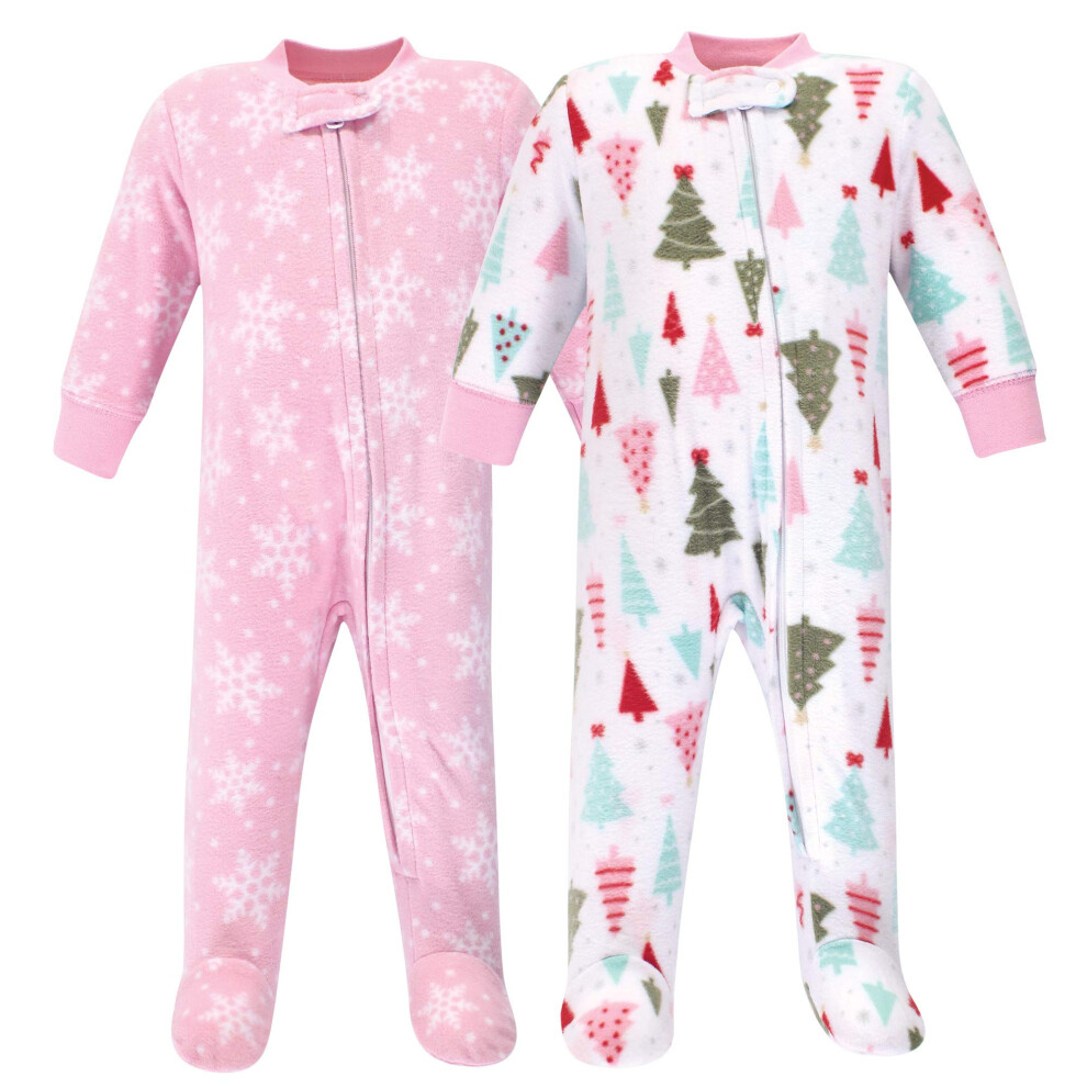 Hudson Baby Unisex Baby Fleece Dormi E Gioca A Scintillio 6-9 Mesi Noi