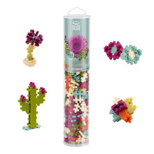Plus Plus 240dln do sebe zamykateln stavebn bloky pro deti Otevren spojovac hracky Stoh Bin Ucebna Mini manipultory - Botanica Mix Play Tube