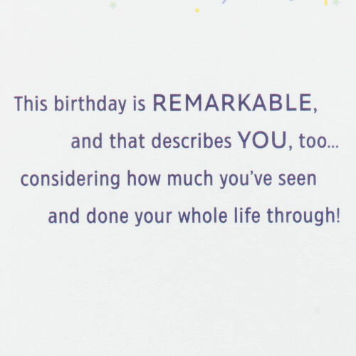 Hallmark 100th Birthday Card (100 jaar geweldig) 2