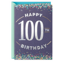Hallmarkin 100. syntympivkortti (100 vuotta hmmstyttv)