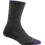 Darn Tough Women's Solid Basic Crew Lightweight Sock (Style 6012) - Charcoal  Large 1