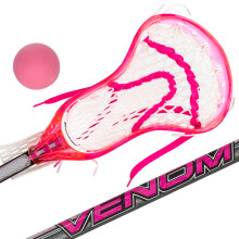 Franklin Sports Kinder-Mini-Lacrosseschlger + Ball-Set  Venom Youth Kunststoff-Lacrosseschlger fr Anfnger  Perfektes Set fr Kinder + Klein