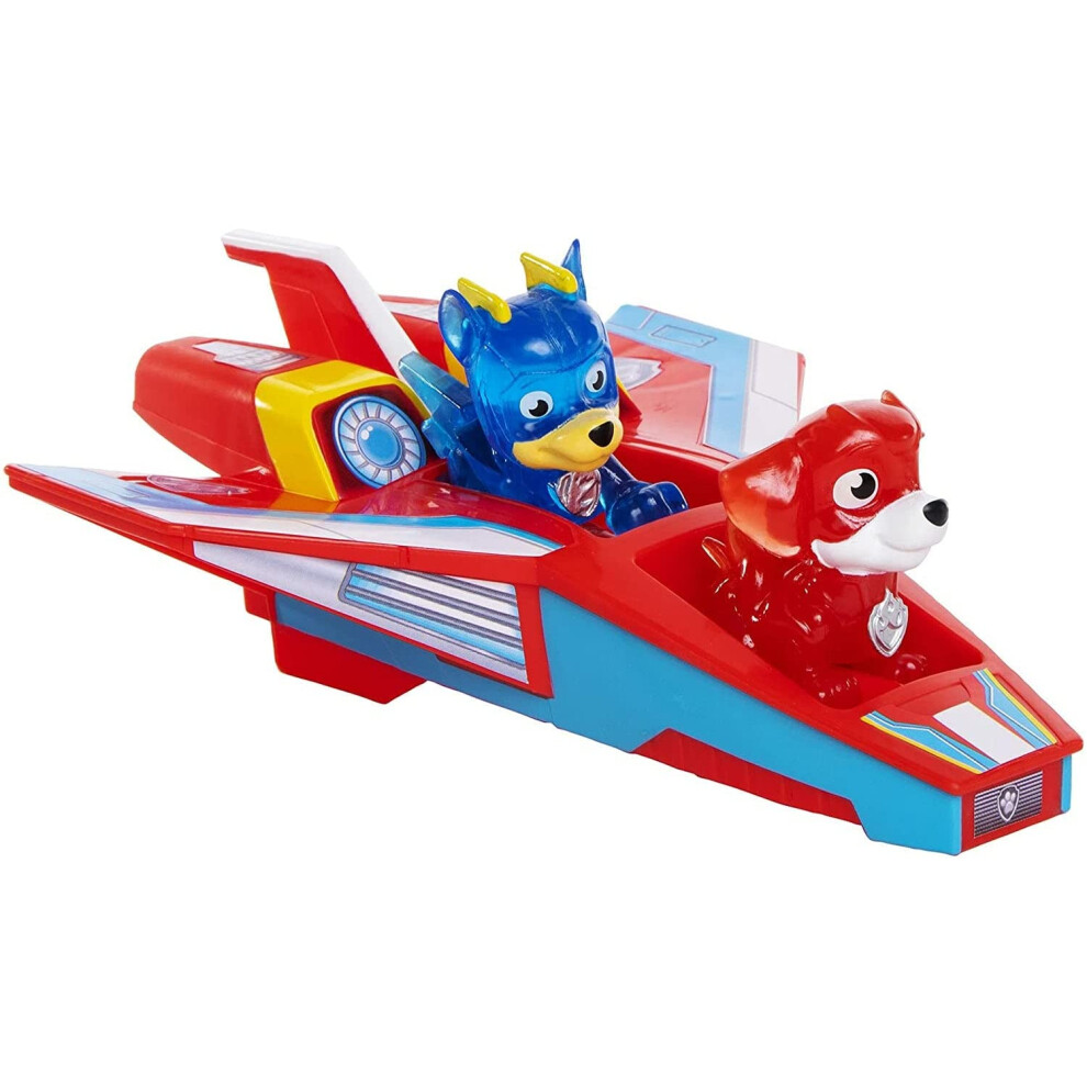 Nickelodeon Paw Patrol Mini Jet Playset With Chase And Marshall Included