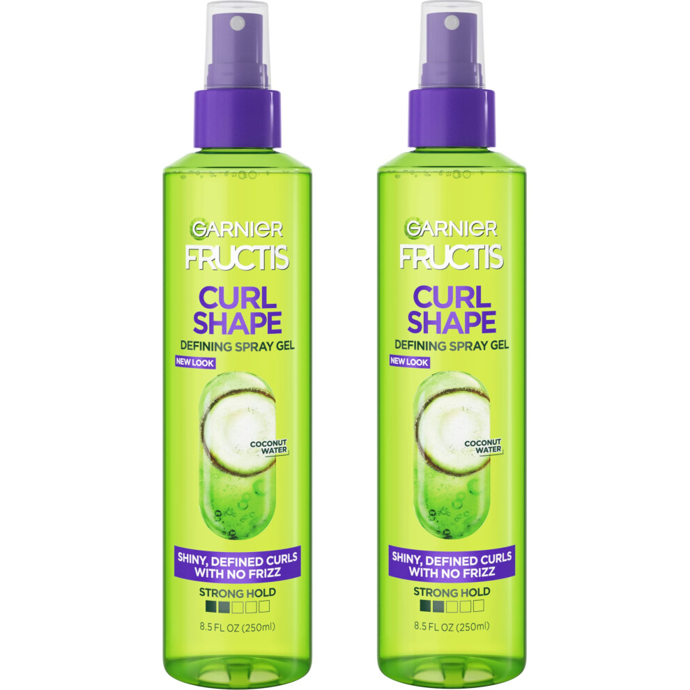 Garnier Hair Care Fructis Style Shape Curl Defining Spray Gel  17 Ounce (Pack of 2)