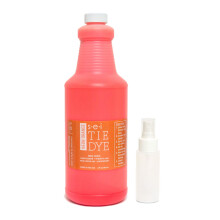 S.E.I Neon Orange Tie Dye Kits para grandes grupos Tintura de tecido Grande Tie Dye Kit para grandes projetos e atividades divertidas 1 quarto-32 onas