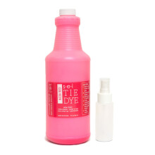 S.E.I Neon Red Tie Dye Kits para grandes grupos Tintura de tecido Grande Tie Dye Kit para grandes projetos e atividades divertidas 1 quarto-32 onas