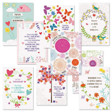 Current Greatest Blessings All Occasion Value Pack - 18 Cards With Envelopes Celebration Get Well Sympathy Birthday Anniversary & Thinking o