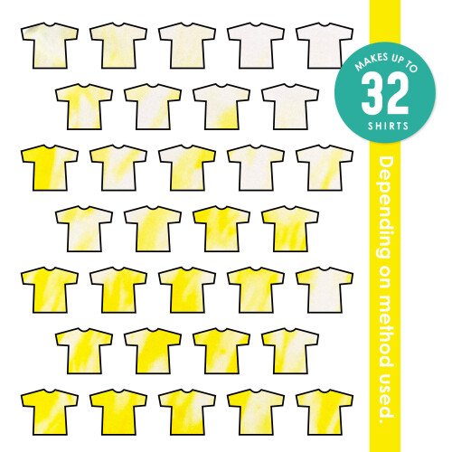 S.E.I Kits de teinture     cravate jaune moelle 1