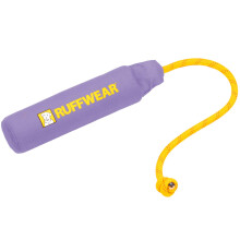 Ruffwear Lunker Gooispeelgoed voor honden - Duurzaam speelgoed van zachte stof met touwhandvat voor apporteren en slepen op land en water Purple