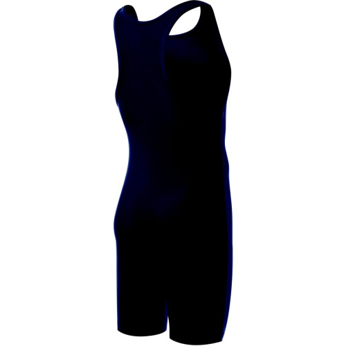 Asics ASICS Solid High Cut Wrestling Singlet - STRRELSE: XXXX-Small FARVE: Navy 1
