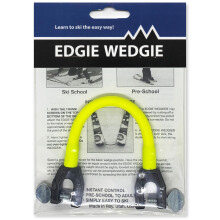 Edgie Wedgie     Der Original-Skispitzenverbinder f   r Kinder (Gelb)