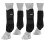 Boots sportifs     pavillon extr   mes difficiles et noirs 1