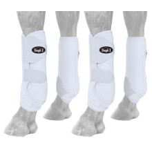 Tough 1 Extreme Vented Sport Boots Set White Small