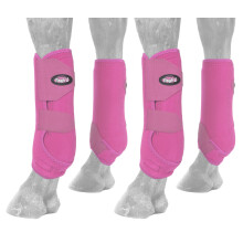 Conjunto de botas esportivas Tough 1 Extreme Vented rosa grande
