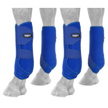 Conjunto de botas esportivas Tough 1 Extreme Vented Azul Royal Pequeno