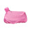 Selle en nylon difficile et porteuse de fourrette rose 1