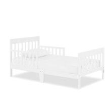 Dream On Me Finn Toddler Bed in White  Greenguard Gold and JPMA Certified  Non-Toxic Finish  Made of Sustainable New Zealand Pinewood  Wooden Nur