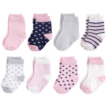 Toccata da Nature Baby Organic Cotton Socks Navy Lt. Pink 6-12 mesi