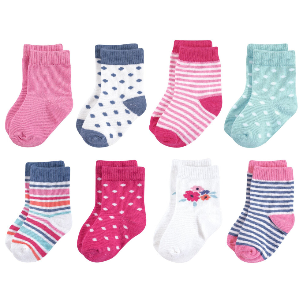 Touch Par La Nature Pour B B S Chaussettes En Coton Biologique Jardin Floral 6-12 Mois-image