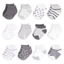 Toccata dalla natura baby boys toccato natura unisex unisex di calzini di cotone biologico stelle di carbone a carbone 0-6 mesi stelle di carbone di