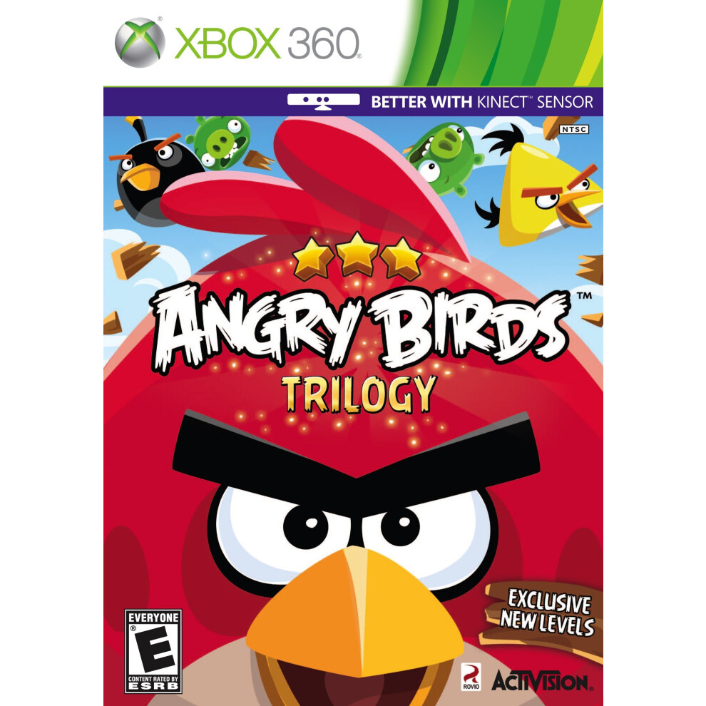 Angry Birds Trilogy - Xbox 360 (Renewed) 683193136284