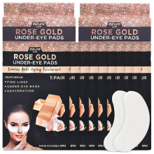 AZURE Rose Gold luxusn poltrky pod oci proti strnut - liftingov nplasti s vyhlazujc a hydratacn ocn maskou - redukuje jemn linky, vrsky,