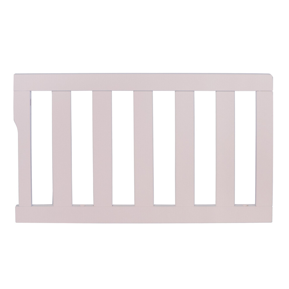 Dream On Me Convertible Crib Toddler Guard Rail In Blush Pink
