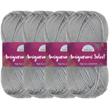 JubileeYarn Amigurumi Select Garn – Babygewicht Acryl – 18 Brittlebush – 4 Stränge