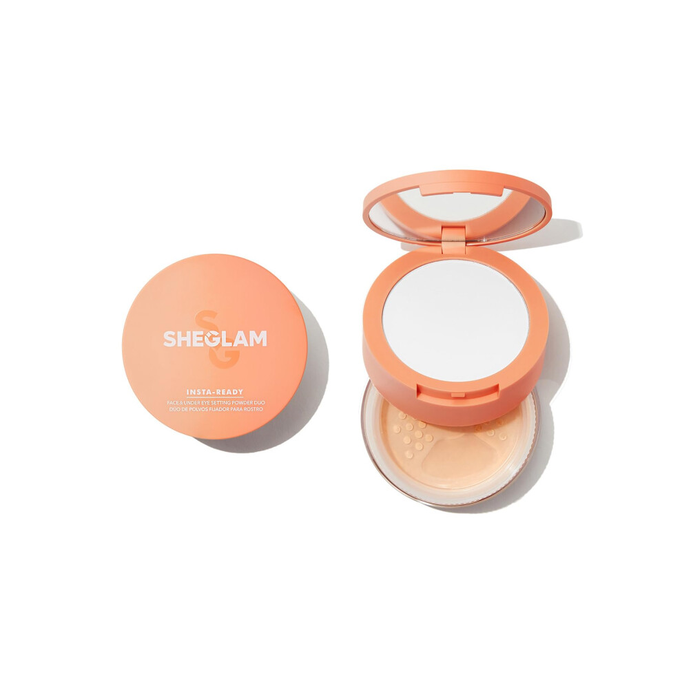 Sheglam Insta-Ready Face Powder Loose Under Eye Setting Powder - Natural Linen