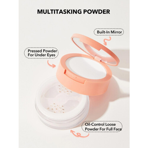 SHEGLAM Insta-Ready Face Powder Loose Under Eye Setting Powder - Natural Linen 1