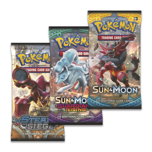 Pokémon Pokemon TCG: Great Ball Tin - 3 boosterpack met 1 munt 1