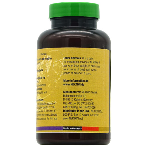 Nekton-E Suplement witaminy E dla ptakw 140gm 2