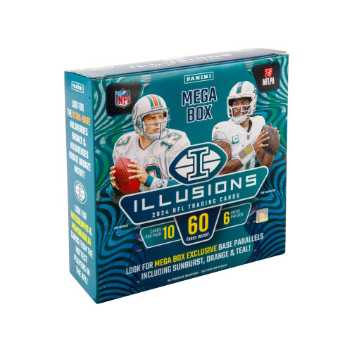 2024 Panini Illusions Fu   ball-Sammelkarten Mega Box