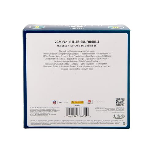 2024 Panini Illusions Fu   ball-Sammelkarten Mega Box 1